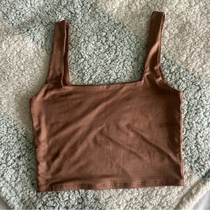Brown Tank Top